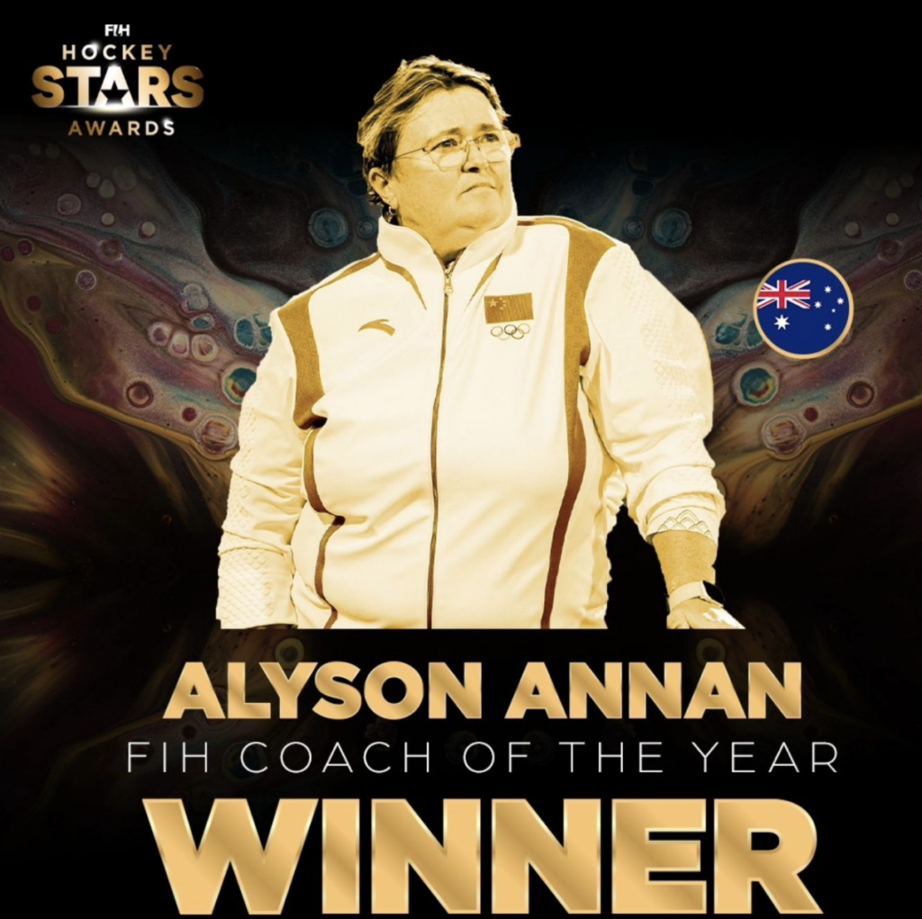 Winner FIH Coach of the Year Award 2023-2024